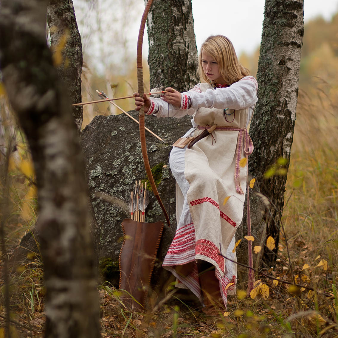 Sexy photo Girls in Slavic costumes in Kumamoto
